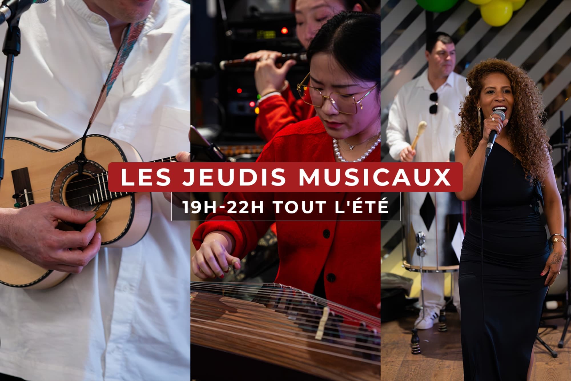 Musiciens des Jeudis Musicaux à l’Impérial Club Paris