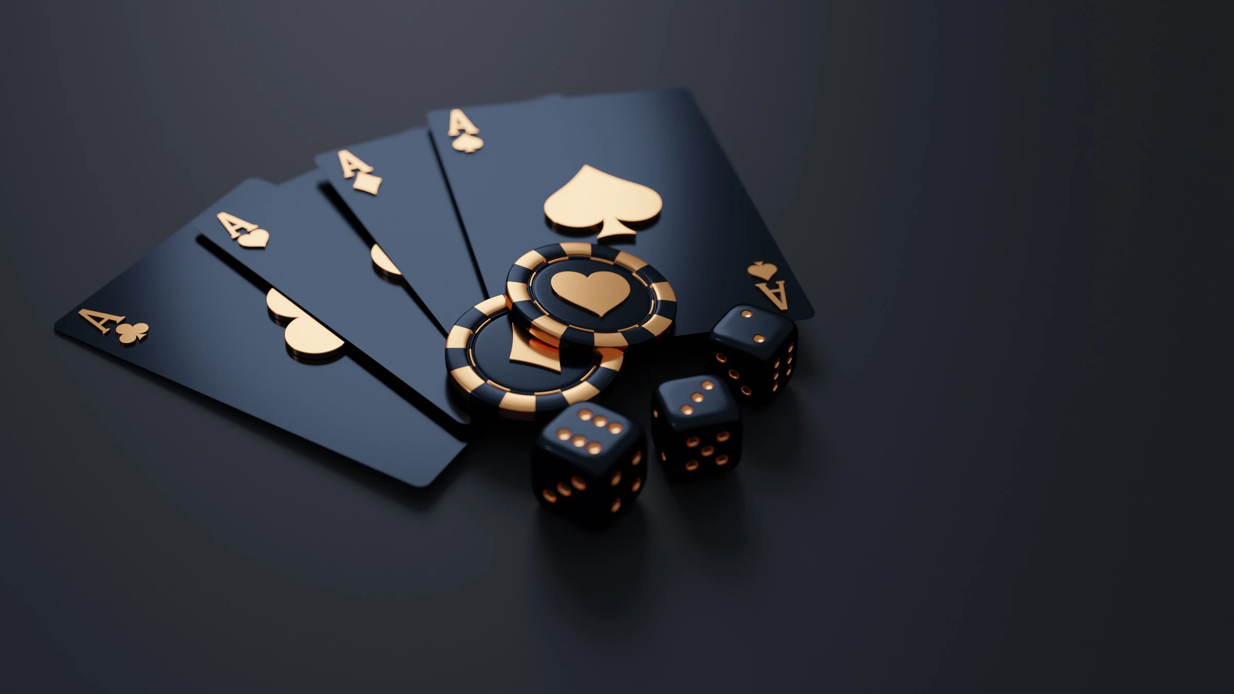 Cartes, jetons et dés de l’Impérial Club Paris